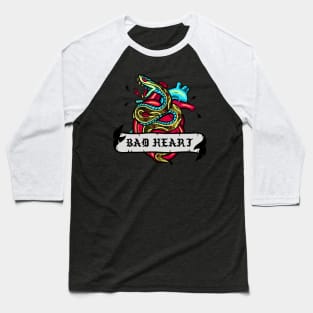 BAD HEART Baseball T-Shirt